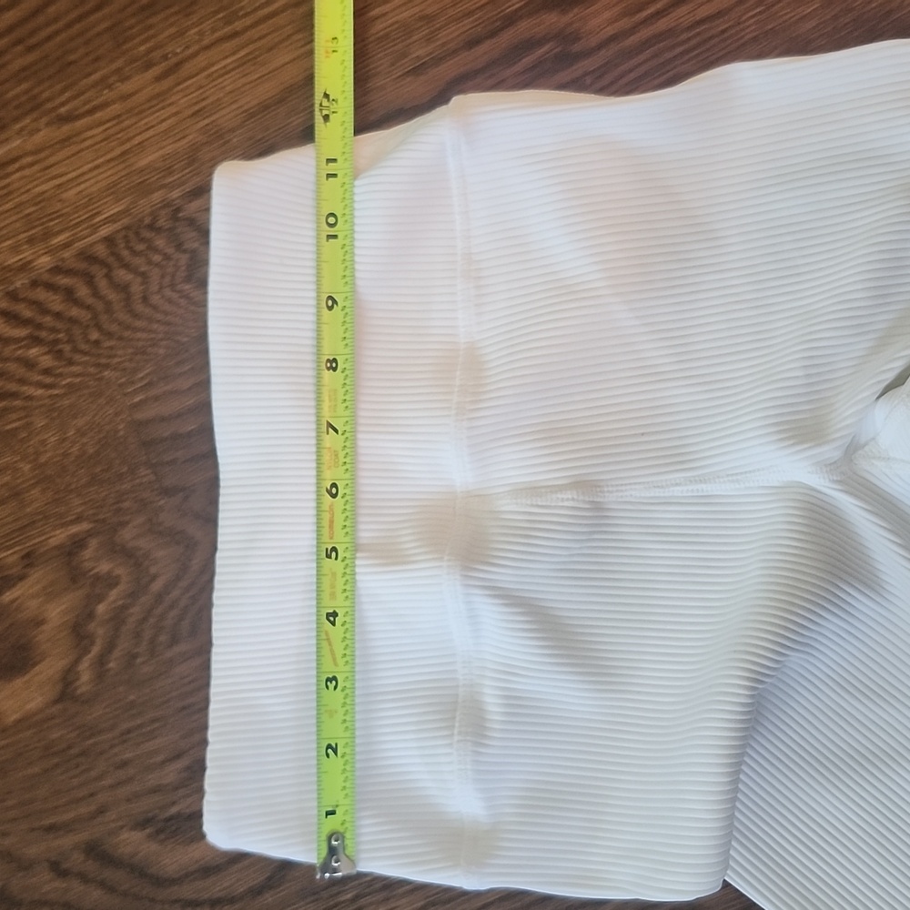 Carbon38 White Flare Boot Cut Leggings - Picture 7 of 8